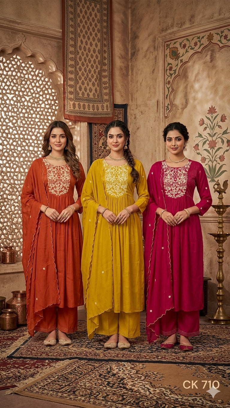Cotton Kurti Set CK710